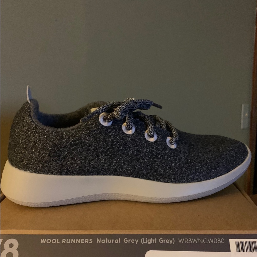 Allbirds Women’s 8 Grey Wool Runners